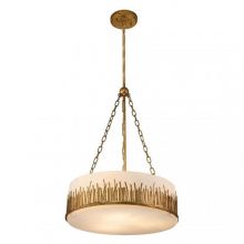 Sawgrass oprawa wisząca 3xE27 12W złoto antyczne